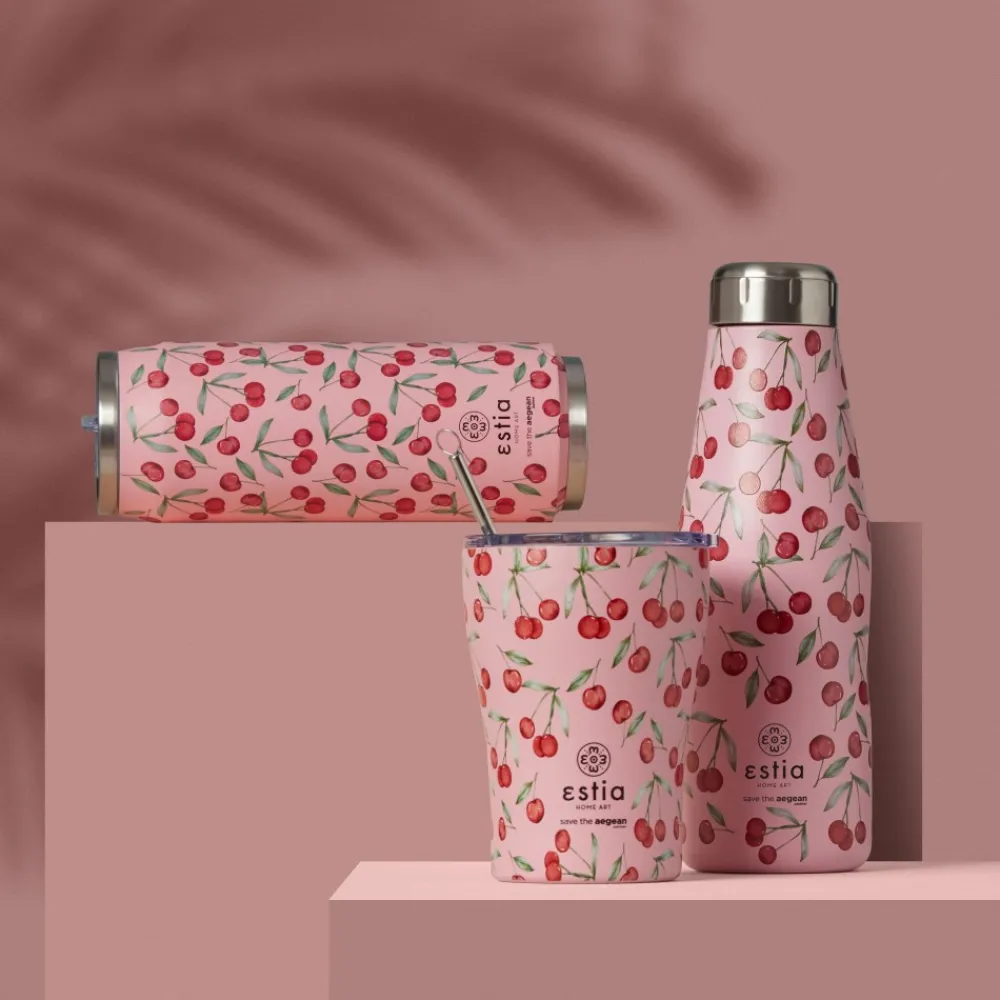 Butelka termiczna 500 ml Cherry Rose * Estia Discount