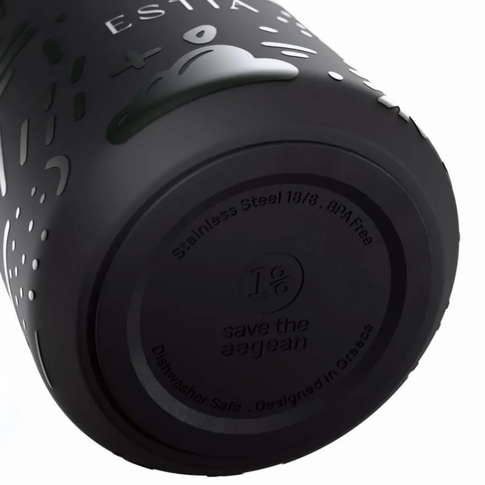 Butelka termiczna 500 ml Flow Noir Echo * Estia Outlet