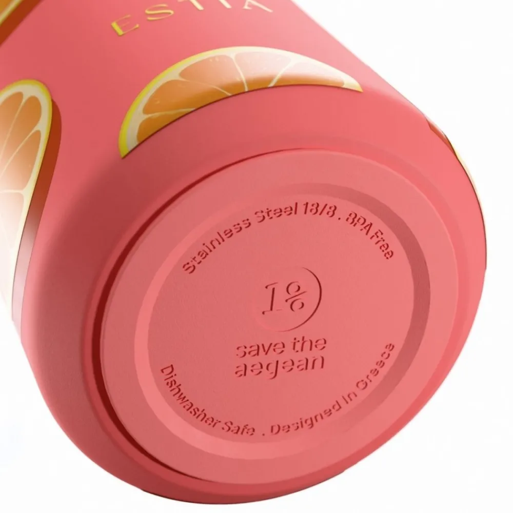 Butelka termiczna 500 ml Flow Orange Pop * Estia Best