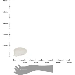 Ceramiczna podstawka pod łyżkę 15 cm biała