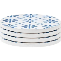 Ceramiczne podkładki pod kubek 4 szt. Aegean Tile * Estia Online