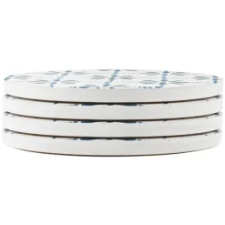 Ceramiczne podkładki pod kubek 4 szt. Aegean Tile * Estia Online
