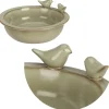 Ceramiczne Poidło dla ptaków zieleń 24 * Progarden Clearance