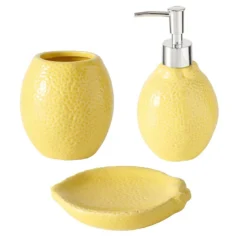 Ceramiczny kubek łazienkowy Limone
