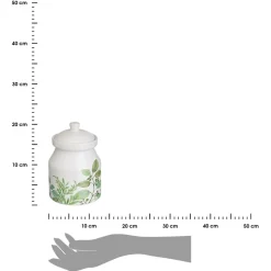 Ceramiczny pojemnik kuchenny GREENS 1100 ml