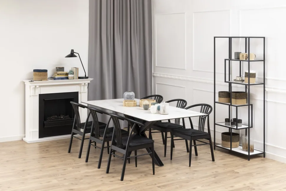 Ceramiczny stół imitacja białego marmuru Heaven