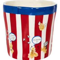 Ceramiczny pojemnik na popcorn 14 cm * HowHomely New