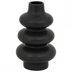 Ceramiczny wazon Clothlide Czarny * Atmosphera