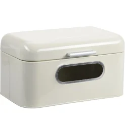 Chlebak metalowy retro z okienkiem 30 x 18 x h16 cm * Kesper Online