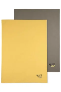 Ścierki kuchenne DUO 50x70 musztardowa taupe * STOF Clearance