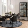 Czarna witryna Seaford 185,6 cm * Actona Best