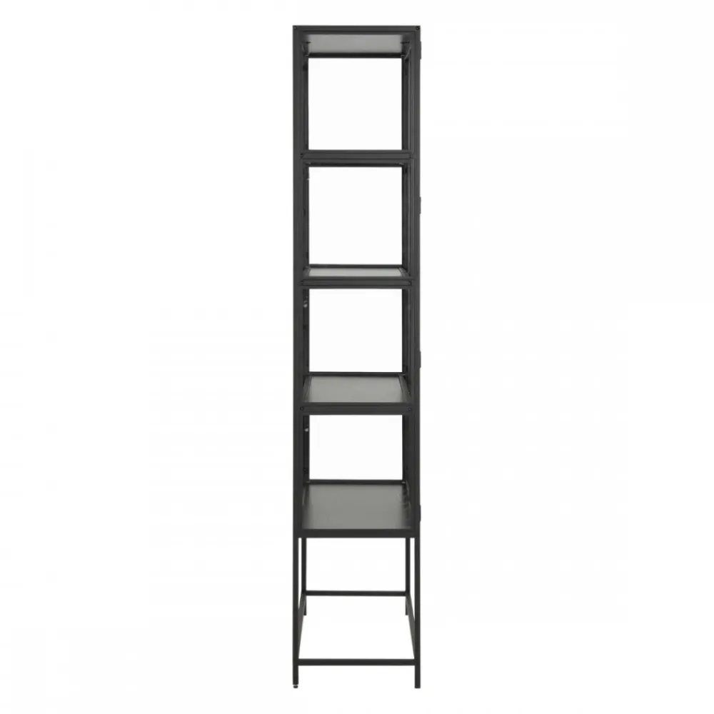 Czarna witryna Seaford 185,6 cm * Actona Best