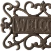 Dekoracja żeliwna na drzwi z napisem Welcome * Esschert Design Hot