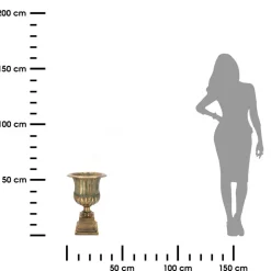 Dekoracyjna donica w stylu francuskim h56,5 cm