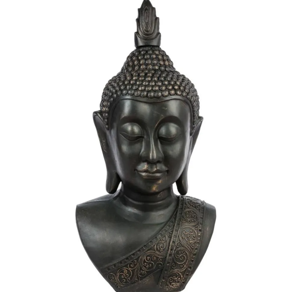 Dekoracyjna figurka głowa Buddy 113 cm