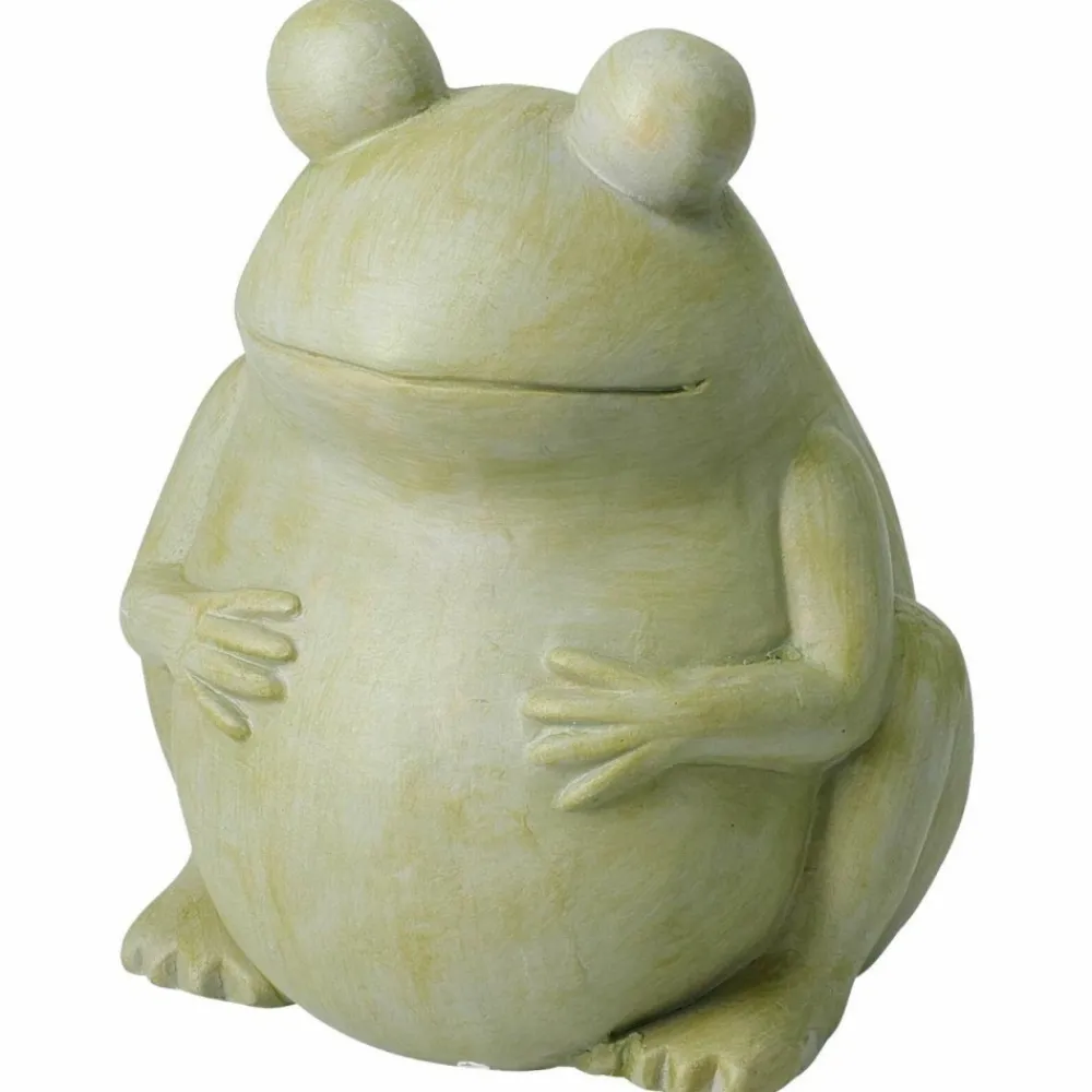 Dekoracyjna figurka żaby z terakoty 20 cm * HowHomely Sale