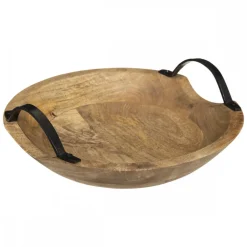 Dekoracyjna misa z drewna mango 30 cm * Atmosphera Sale