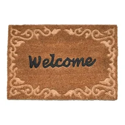 Dekoracyjna wycieraczka kokosowa Welcome * Esschert Design Discount