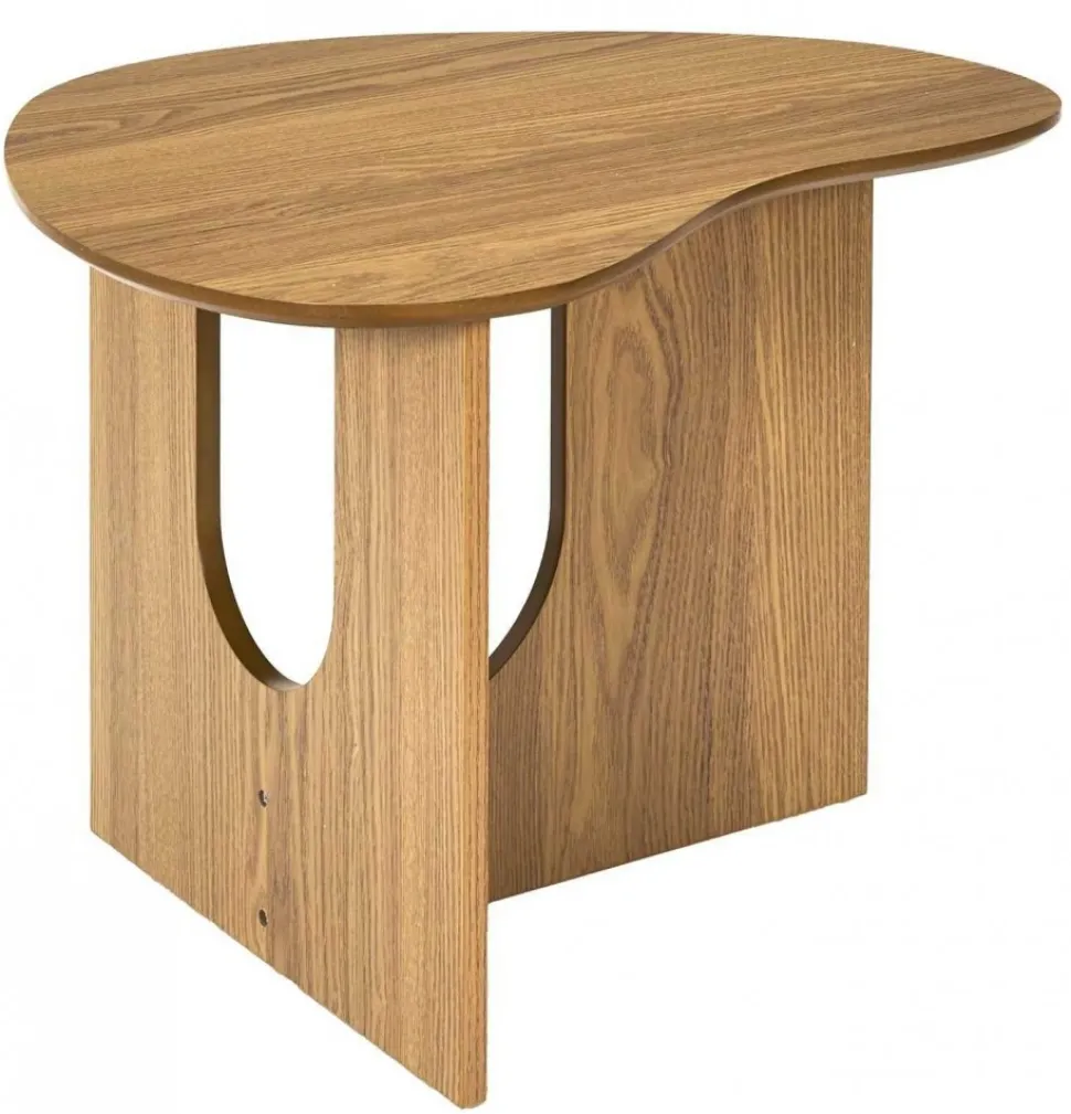 Designerski stolik kawowy ARCO kolor dębowy