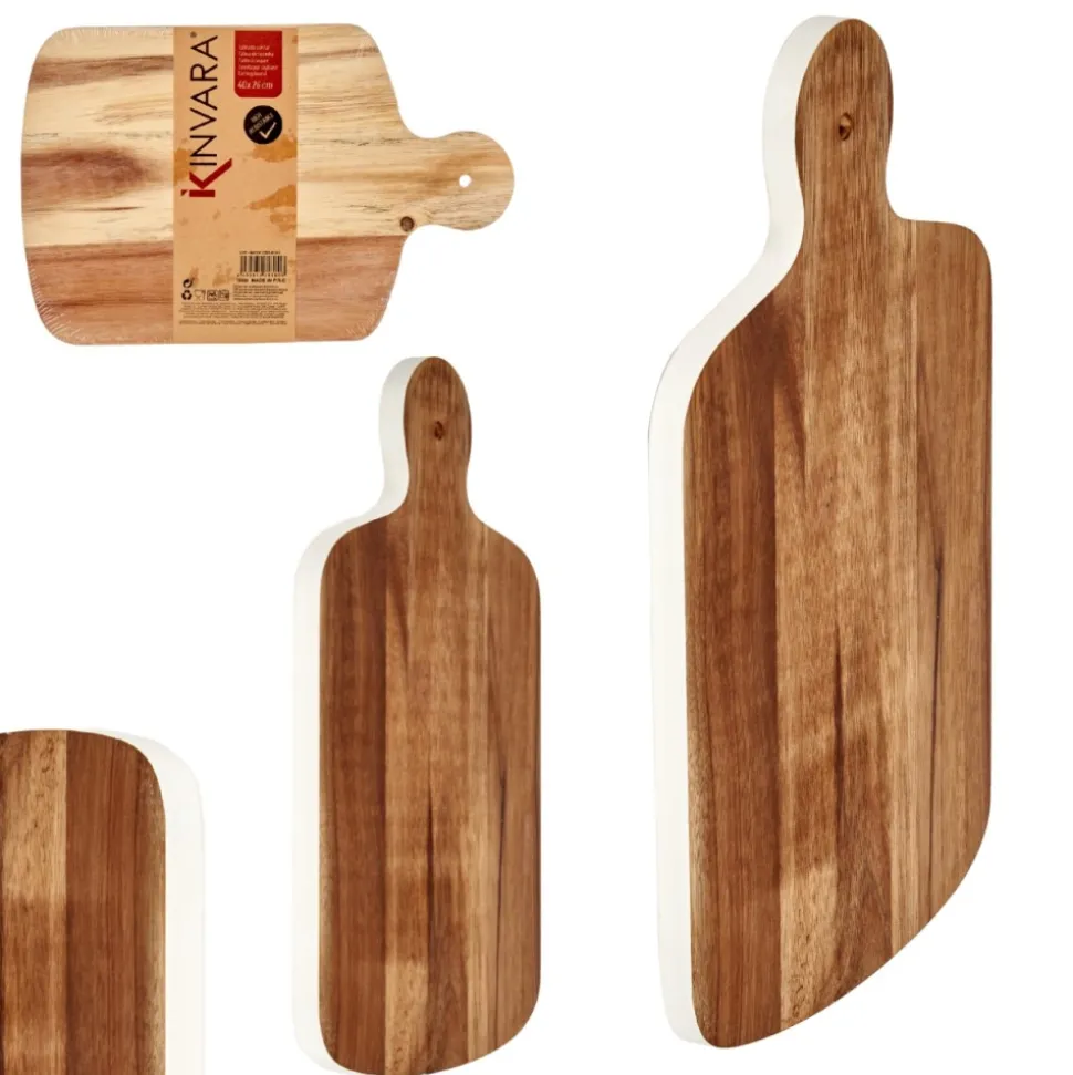 Deska do krojenia z białymi brzegami 40x25.7 cm