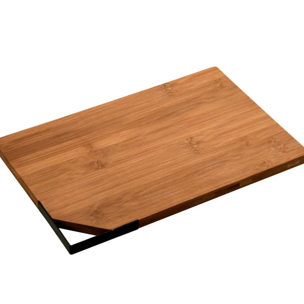 Deska do krojenia z ciemnego bambusa 38x25 cm