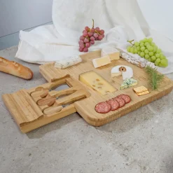 Deska do serów La Table z 3 nożami