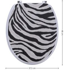 Deska sedesowa Nubia zebra
