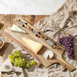 Deska do serów Fromage Set z nożami * HowHomely Best