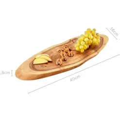 Deska do serwowania i krojenia z drewna akacji 40x16 cm * Kesper Hot