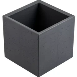 Donica Betonique na kółkach ECO antracyt 30x30xh30 cm