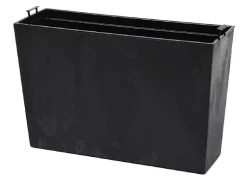 Donica Bloom Czarny Beton h36x56cm
