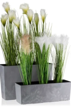 Donica Bloom Szary Beton h36x56cm