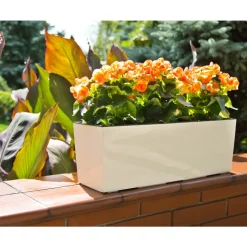 Donica Bouquet biała 56x19 cm
