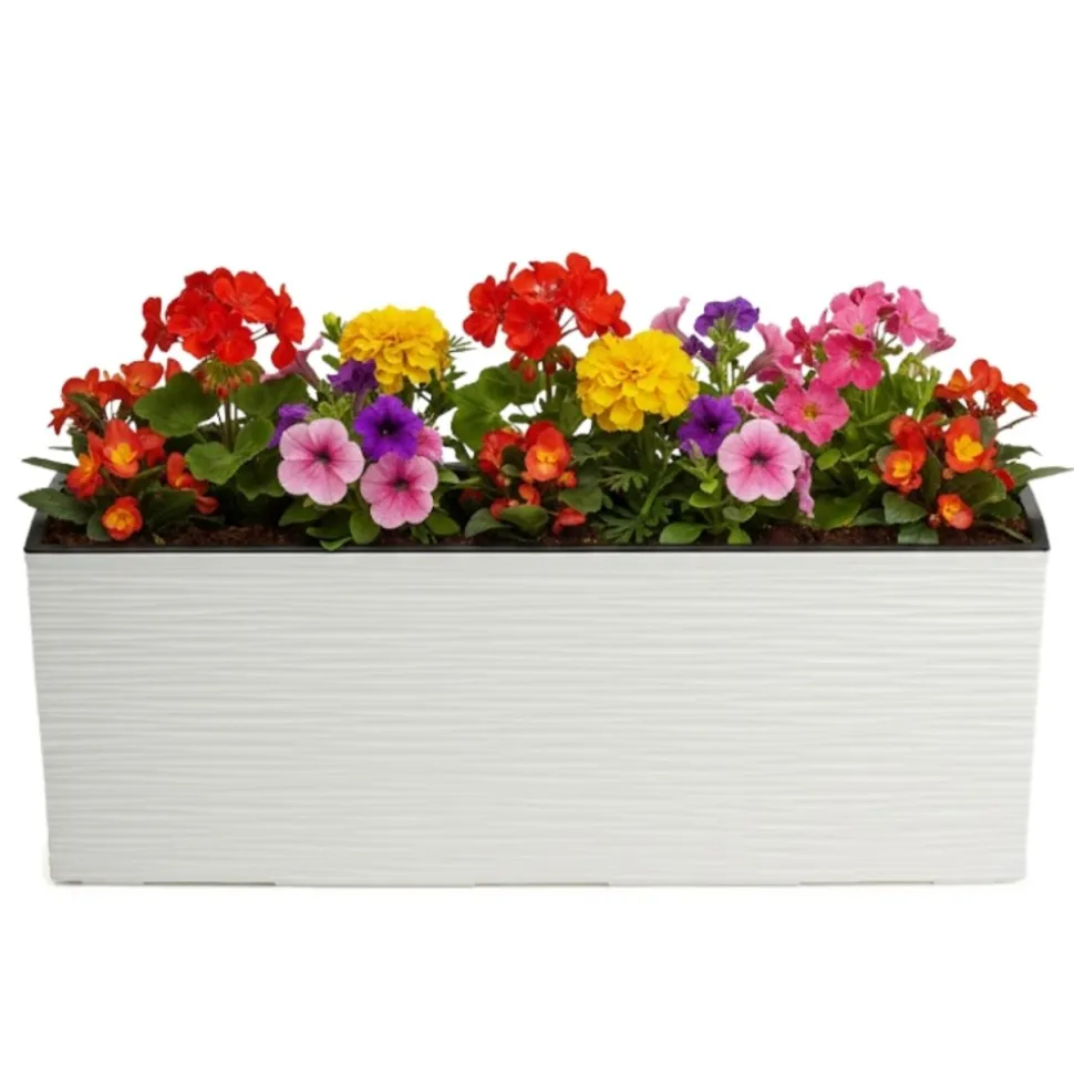 Donica Bouquet Riflo kremowy 56xh19 cm