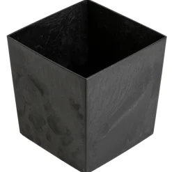 Donica Flore Czarny Beton h30,5x29,5x29,5 cm