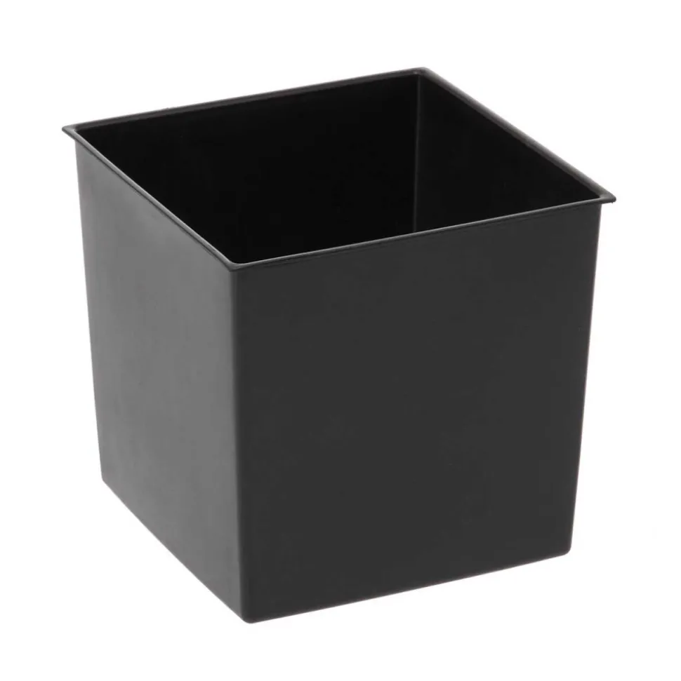 Donica Flore Czarny Beton h19x19 cm