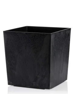 Donica Flore Czarny Beton h19x19 cm