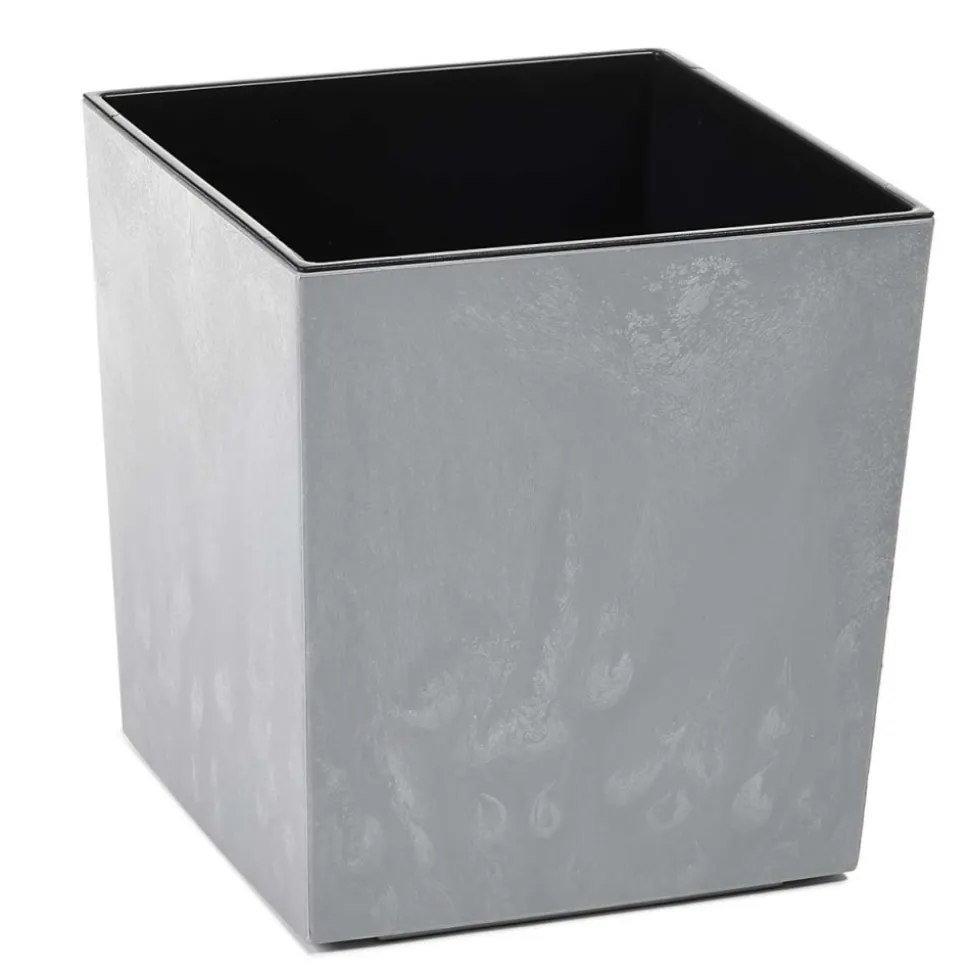 Donica Flore Szary Beton h25x25 cm