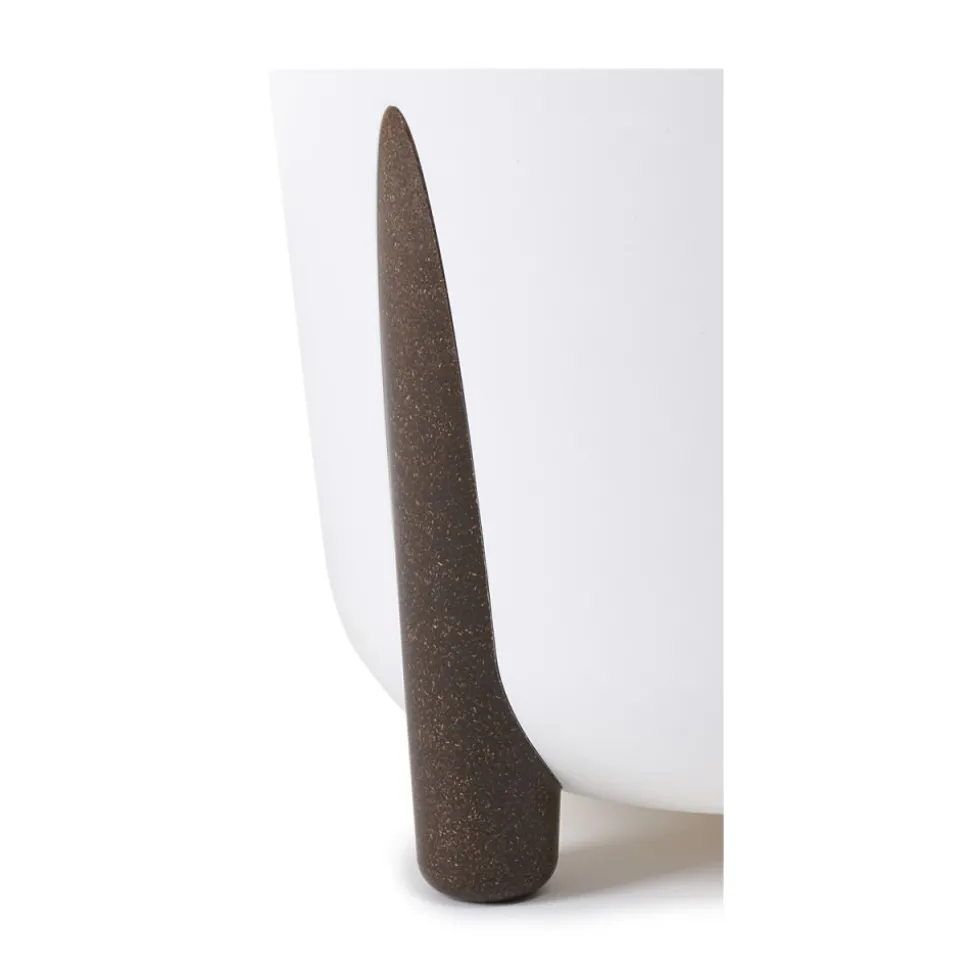 Donica Moss biała 26xh25 cm