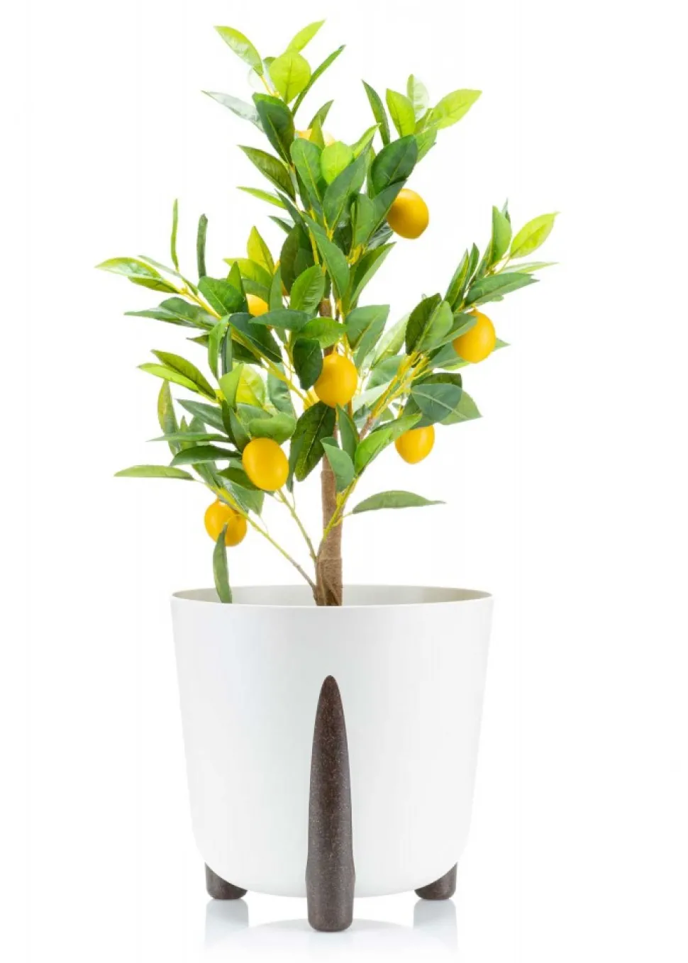Donica Moss biała 30xh28 cm