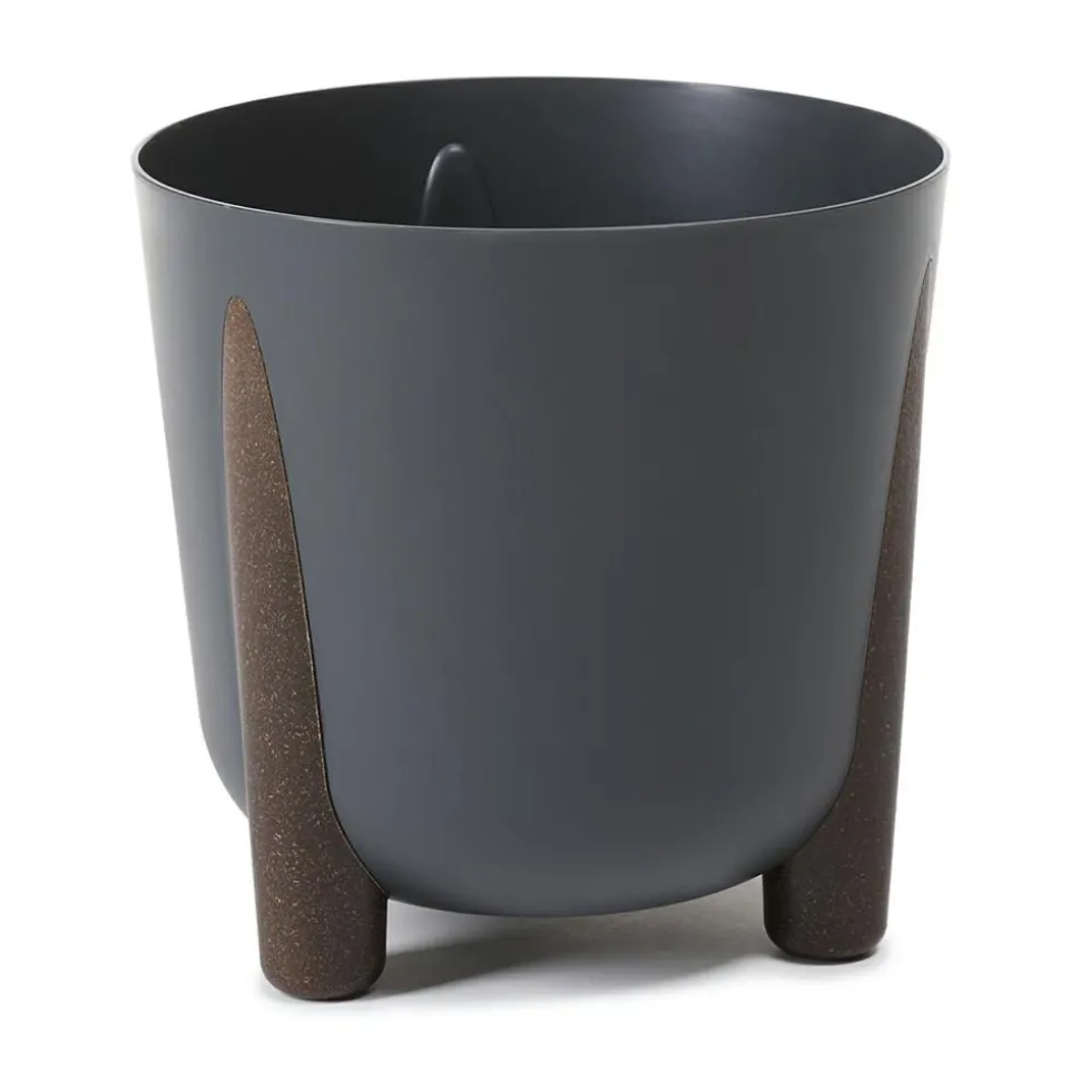 Donica Moss ECO recykling antracytowa 30xh28 cm