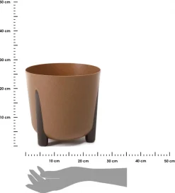 Donica Moss ECO wood naturalne drewno 26xh25 cm