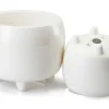 Donica na nóżkach botanica kremowa 30xh24 cm