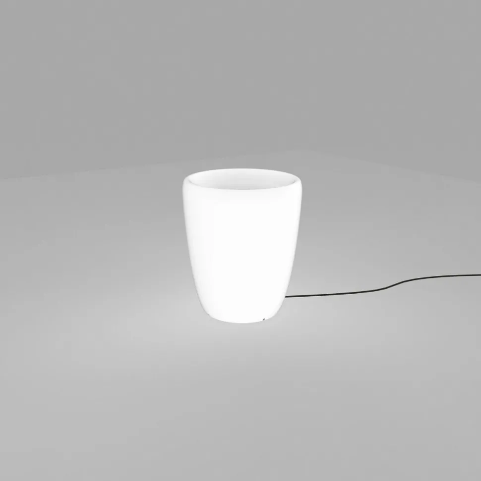 Donica Ogrodowa FLOWERPOT Biały 1xE27 35x41cm