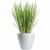 Donica ogrodowa Purea biała h34,9x39,5 cm