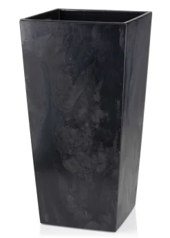 Donica Porto Czarny Beton h68x35x35 cm