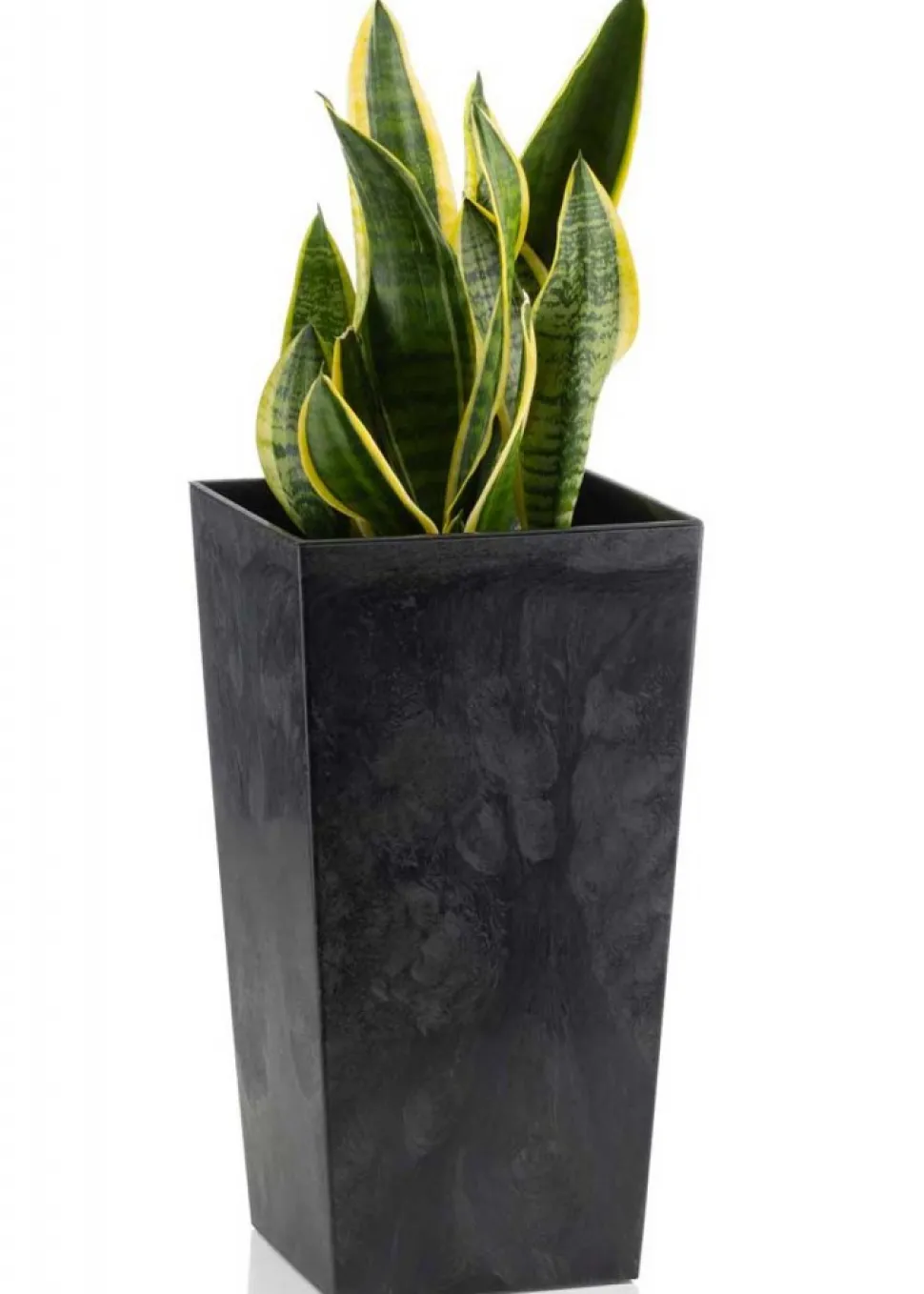 Donica Porto Czarny Beton h68x35x35 cm