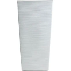 Donica Porto Riflo biała h57x29,5x29,5 cm