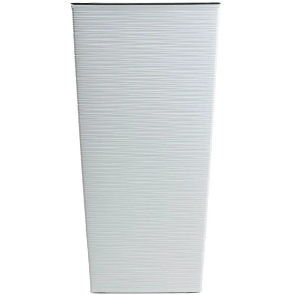 Donica Porto Riflo biała h57x29,5x29,5 cm