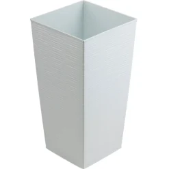 Donica Porto Riflo biała h57x29,5x29,5 cm